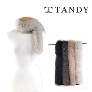 TANDY 폭스양면쁘띠 퍼 1+1 머플러