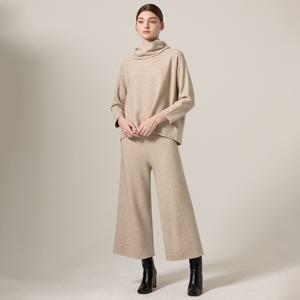 [최초가 178000원] 골지 와이드 니트 밴딩 팬츠_YH10WQKSL03