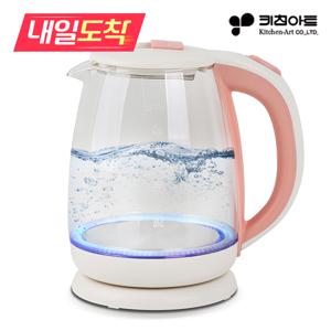 [내일도착] 1.8L  유리 전기포트 KK-1809G 내열유리
