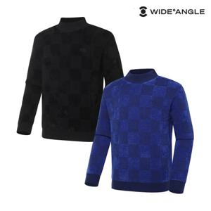 남성 WG 체커보드 모크넥스웨터 M_WMW23K71 (정상가:299,000)