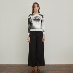 [최초가:219,000원] 원턱 밴딩 하이웨스트 팬츠 N241MWP202