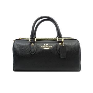 페블레더 로완 롱 사첼 크로스백 CV964 IMBLK