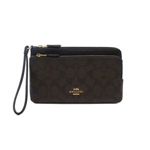 시그니처 PVC 더블 지퍼 월렛 C5576 IMAA8