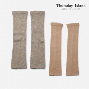 [정상가-99000원][Thursday Island] 써스 자수 레그워머(T228MSC236W)