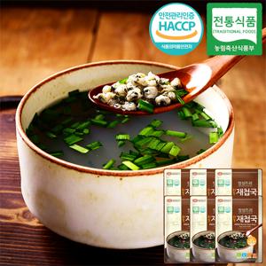 경남 하동 재첩국 500gx6팩
