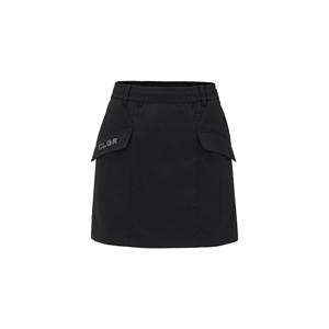 [비노출] 챌린저 여성 에센셜 카고포켓 H라인 골프 큐롯 CHE1WSK1954BK (ON)