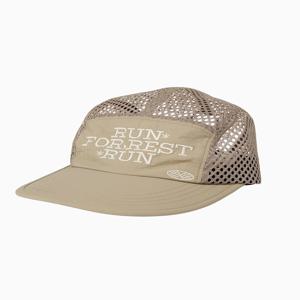 Run For Rest Run Mesh Camp Cap_Beige