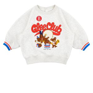 글리 클럽 베이비 라글란 루즈 핏 맨투맨 티셔츠_BP53MR142