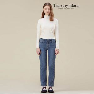 [Thursday Island] 일자핏 데님팬츠(T238MJE235W)