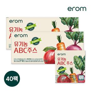 이롬 유기농 ABC주스 140ml x 40팩