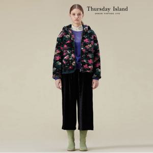 [Thursday Island] 패턴 플리스 집업 점퍼(T238MLT234W)