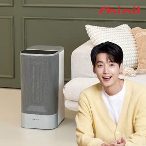 [25년형/다운로드쿠폰] 가정용 무드등기능 온풍기 사무실 전기 난방기 업소용 PTC 히터 SEH-CL501