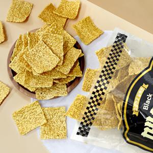 흑메밀칩 230gX3봉 대용량 과자 흑버큇칩