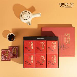 쌍계명차 견과류 가득 쌍화차 세트+쇼핑백