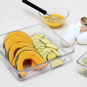 1700ml 스카이락 밀폐용기 점보 1호 그레이 보관용기 반찬통 플라스틱밀폐용기 소분용기 전자렌지용기