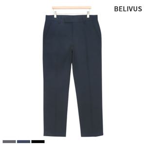 빌리버스 남성 슬랙스 BABP066 기모 바지 9부 겨울 팬츠