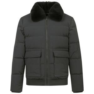 [핑골프][양말증정]남성 렉스퍼 카라 구스 다운 점퍼 111C4JP225_GY