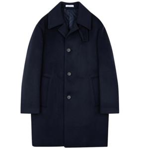 [롯데백화점][리버클래시]리버클래시F/W 네이비 세미오버핏 반더블 발마칸 코트 LJW21202