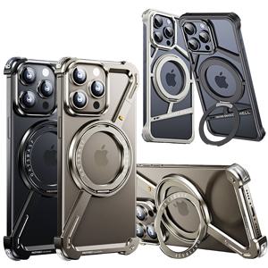 아이폰16 15 14 13 프로 맥스 메탈 마그네틱 맥세이프 링 그립 슬림 테두리 범퍼 각인 케이스