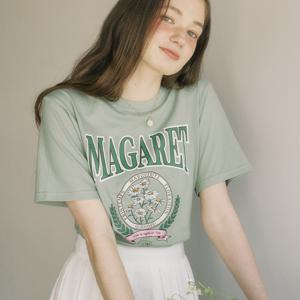 [아워호프] Margaret Artwork T-shirt - Moss Green [H24SM1-TS07-MGR]