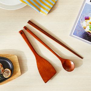 자연옻칠 조리기구 3종 뒤집개+볶음스푼+볶음젓가락 NEW