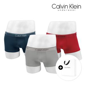 캘빈클라인 언더웨어 남자 팬티 3장 세트 속옷 드로즈 NB2569 쇼핑백