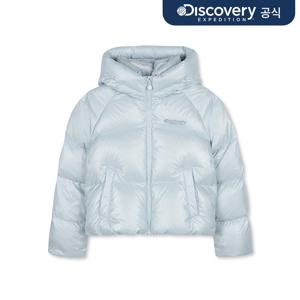 여아 엘리아 글로시 다운 숏패딩 (N/BLUE)  DKDJ64056-BLN
