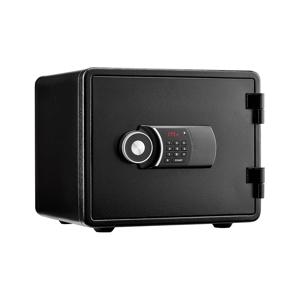 YES-M020 블랙 디자인/디지털 내화금고/40kg/서랍1개/2중경