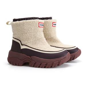 [정상가 279,000원][WOMEN] 원더러 부클 숏 스노우 부츠 - 캔버스크림/다크호라이즌 WFS2226WADCDB