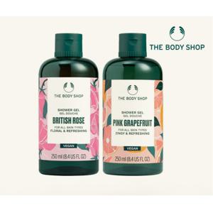 [롯데백화점][더 바디샵]브리티쉬로즈+자몽 바디 워시 듀오 세트(같은향세트구성가능)