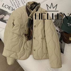 [하프클럽]  겨울 아우터 누빔 패딩 퀄팅 경량 깔깔이 넛츠깔깔이패딩 B-102