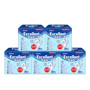 [단독구성] 엑셀런트초대형패드 100매 국산 애견 배변패드