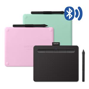 와콤 인튜어스 소형 타블렛 CTL-4100WL 클립스튜디오 소프트웨어 증/정 [블랙/핑크/그린]