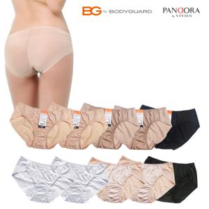 [무료배송] 판도라/보디가드 티나지 않는 노라인 여성 헴팬티 5종(90-105)