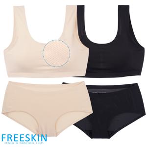 메쉬 심리스 슬림핏 브라팬티 fsst1230