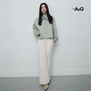 더엣지 25FW 투턱 기모 와이드 데님