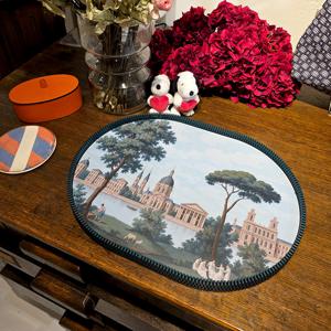 [메종드산드라] 플루메리아 OVAL MAX 트레이-PANORAMA