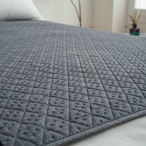 한일의료기 코지아 프리미엄 EMF 탄소 전기요 온열 매트 슬림형 싱글 딥그레이