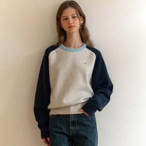 [아워호프] Two-tone Wool Raglan Knit - 3colors [H25WT-KN09]