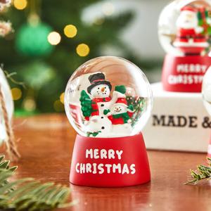 미니 눈사람가족워터볼 45mm