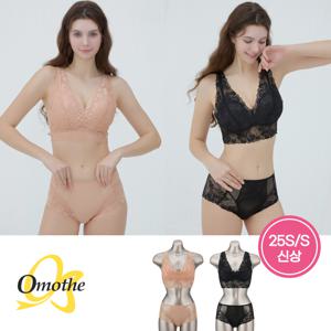 [최초가 99,900원]  이지업 에델 레이스 브라렛 브라팬티 4종 풀세트