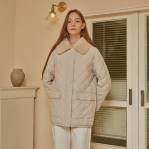 [최초가 299,000원][유로컬렉션]럭스 밍크 다운 자켓