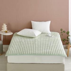 소프트워싱 극세사 양면패드 퀸 그린