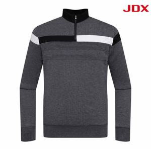 남성 배색 라인 패딩 방풍 풀오버(X1SPU4332MG)