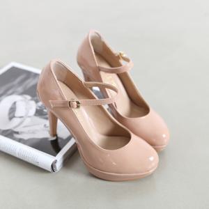 [브리치]  /  수제화 알피온 가보시 메리제인힐 10cm