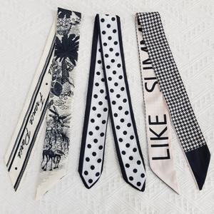 [브리치]  / 트윌 실크터치 다용도 미니 스카프