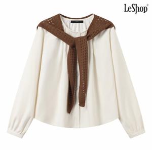 정상가:69,000원 ㅣ 데일리 핀턱 숄 세트 셔츠 (DP3BA066A)