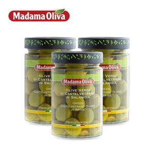 [마다마 올리바] 그린카스텔베트라노 올리브 3병