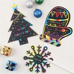 모양스크래치종이 3종