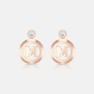 [메트로시티 주얼리] M베이직 스털링 실버 로즈 귀걸이 A241SE9082RPA